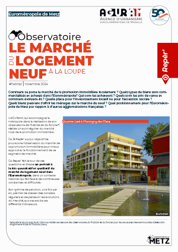 Eurométropole de Metz : le marché du logement neuf à la loupe