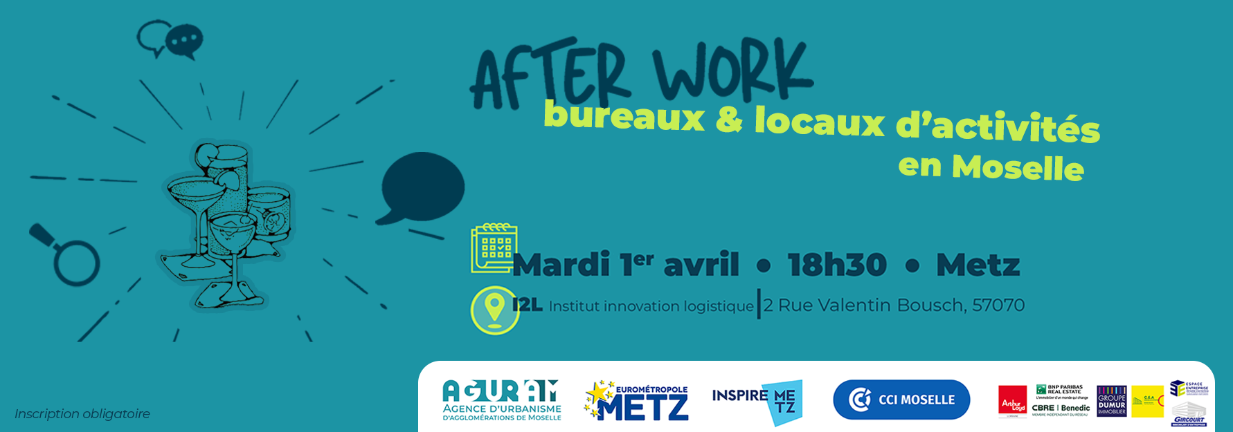 AFTERWORK à METZ / Bureaux & locaux d’activités en Moselle : les tendances de l’année